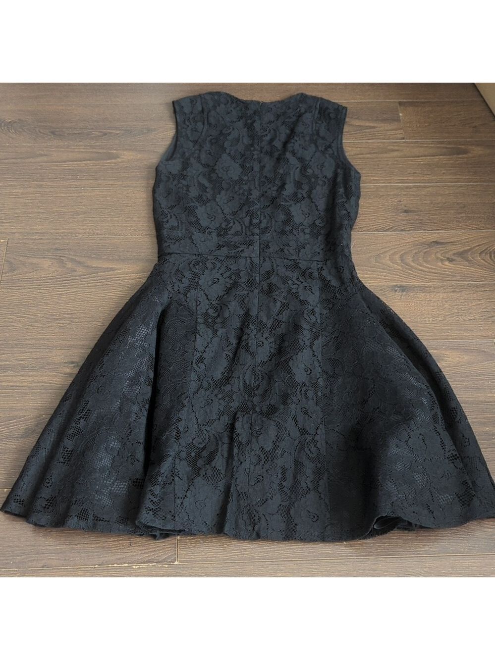 Zac Poison Z Spoke Black Lace Dress - Picture 9 of 13